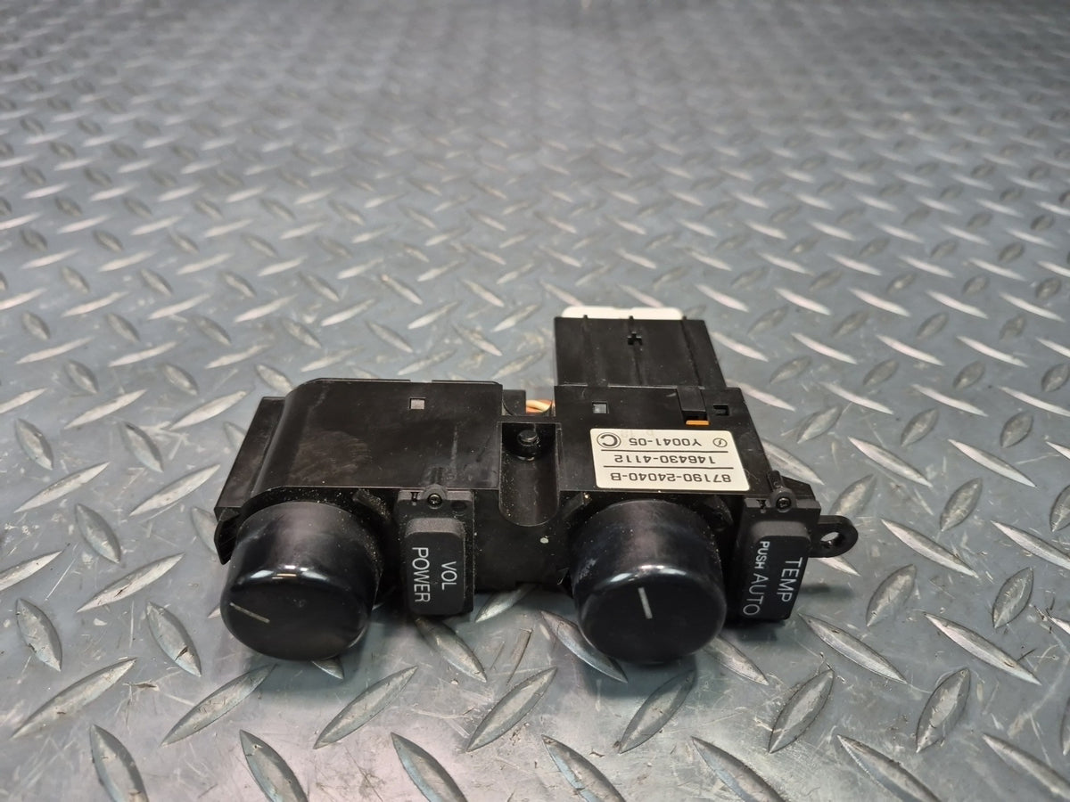 92-00 Lexus UZZ30L SC300 SC400 Temperature Volume Power Switch 87190-24040 OEM
