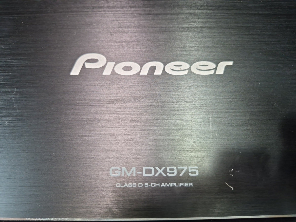 Pioneer GM-DX975 Mono Car Audio Amplifier 2000W RMS