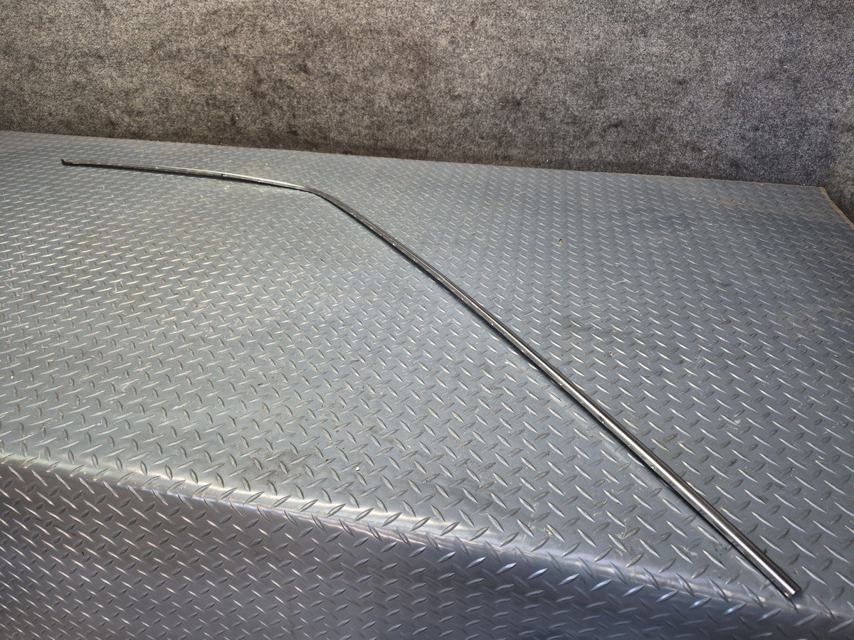 84-88 Toyota Cressida MX73 Sedan Front A Pillar Roof Chrome Trim Molding Set OEM