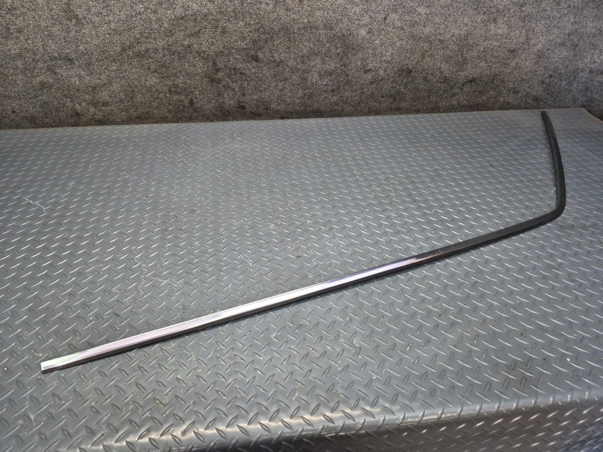84-88 Toyota Cressida MX73 Sedan Front A Pillar Roof Chrome Trim Molding Set OEM