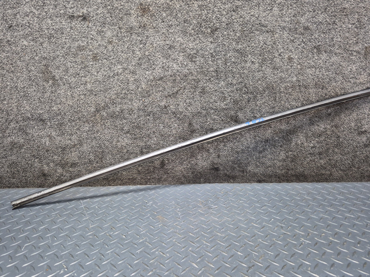 84-88 Toyota Cressida MX73 Sedan Front A Pillar Roof Chrome Trim Molding Set OEM