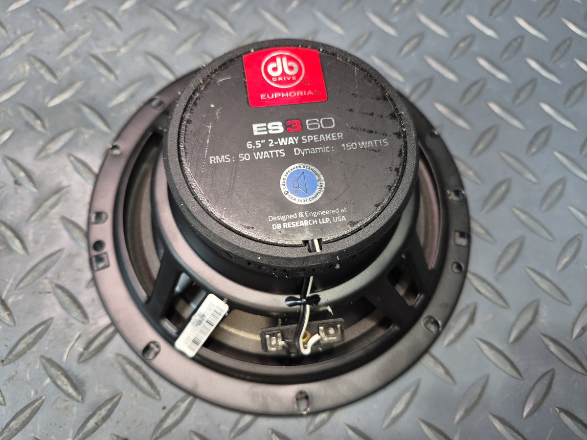 DB Drive Euphoria ES3 60 6.5" 2-WAY Speaker 50 Watts RMS Set of 2
