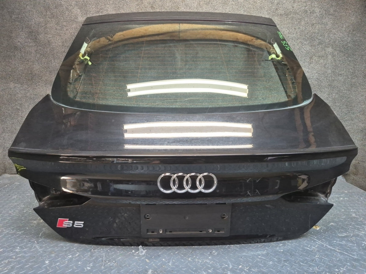 18-25 Audi A5 S5 Sportback Rear Trunk Lid Tailgate Liftgate Panel Black 49K OEM