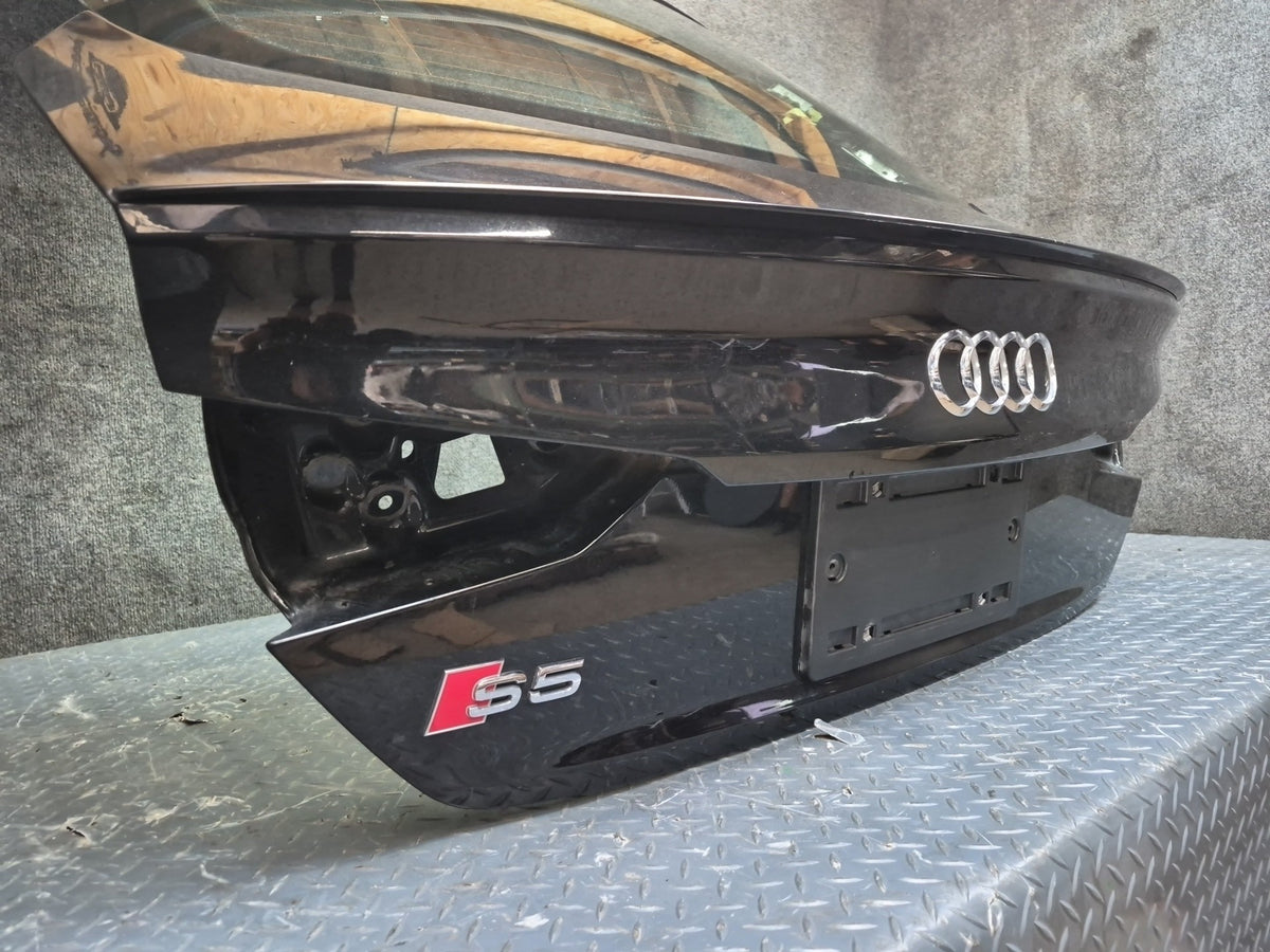 18-25 Audi A5 S5 Sportback Rear Trunk Lid Tailgate Liftgate Panel Black 49K OEM