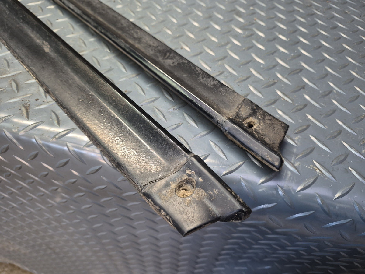 1983 Toyota Celica RA65 GTS Left & Right Side Skirt Rocker Panel Molding Set