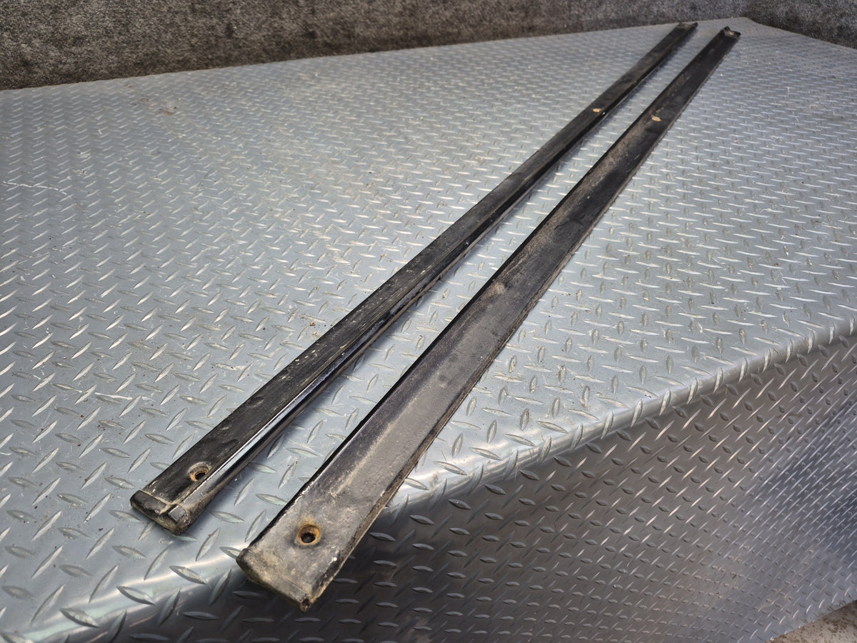 1983 Toyota Celica RA65 GTS Left & Right Side Skirt Rocker Panel Molding Set