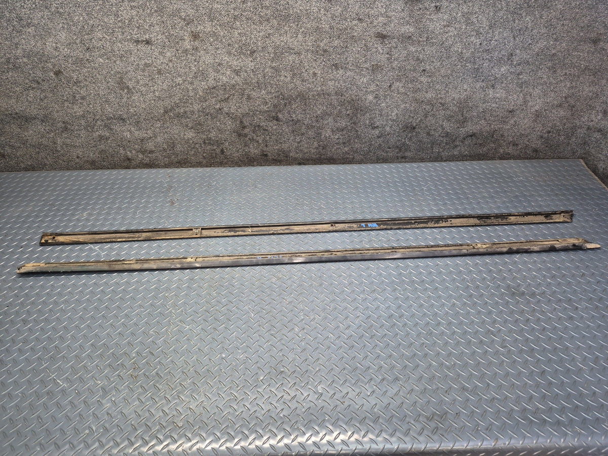 1983 Toyota Celica RA65 GTS Left & Right Side Skirt Rocker Panel Molding Set
