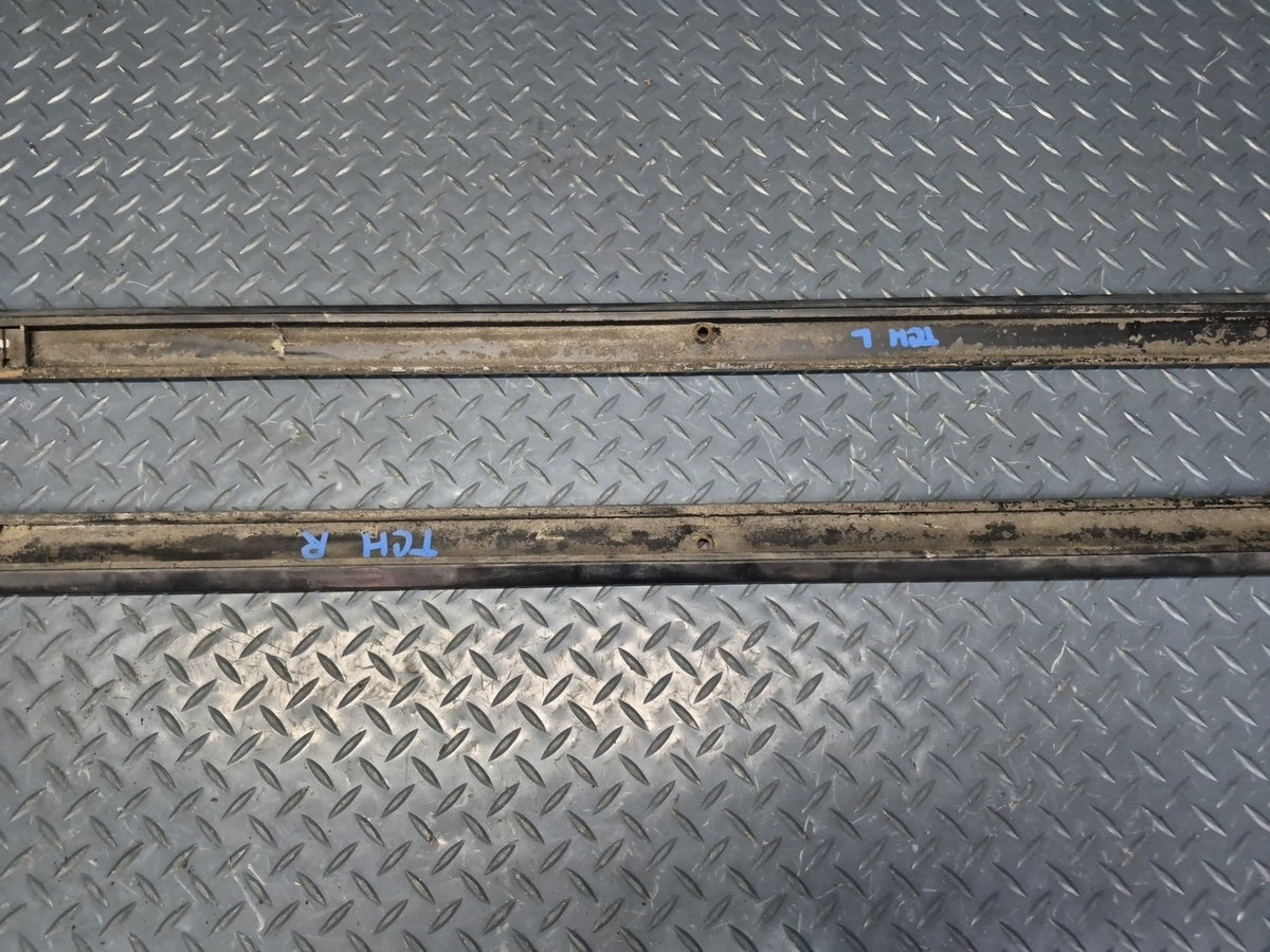 1983 Toyota Celica RA65 GTS Left & Right Side Skirt Rocker Panel Molding Set