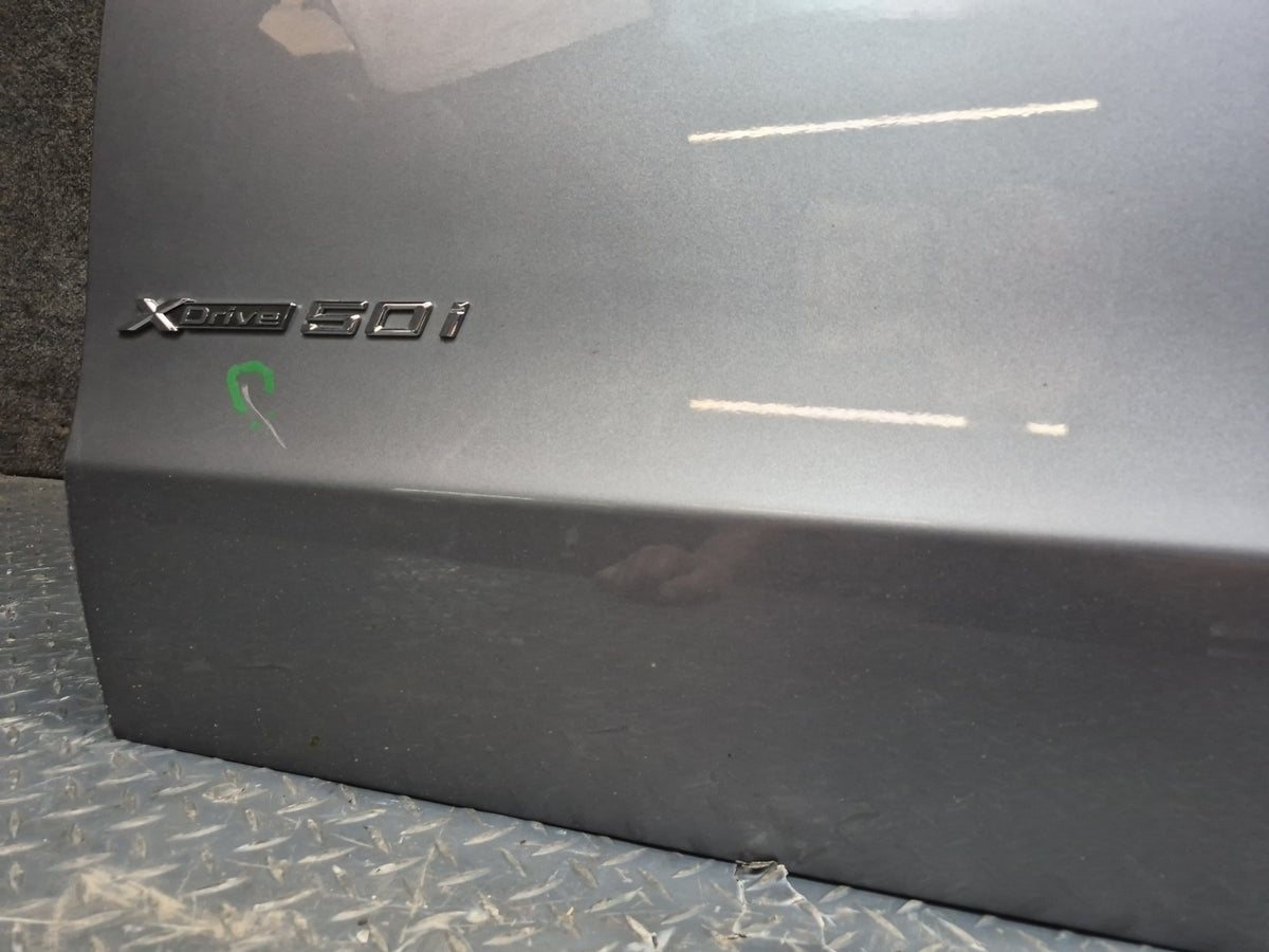2014-2018 BMW F15 X5 Front Left Door Shell Panel w Glass Space Gray