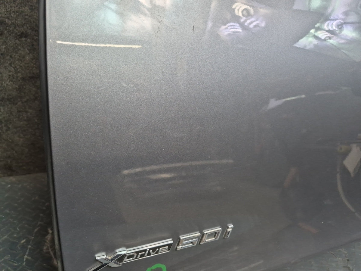 2014-2018 BMW F15 X5 Front Left Door Shell Panel w Glass Space Gray