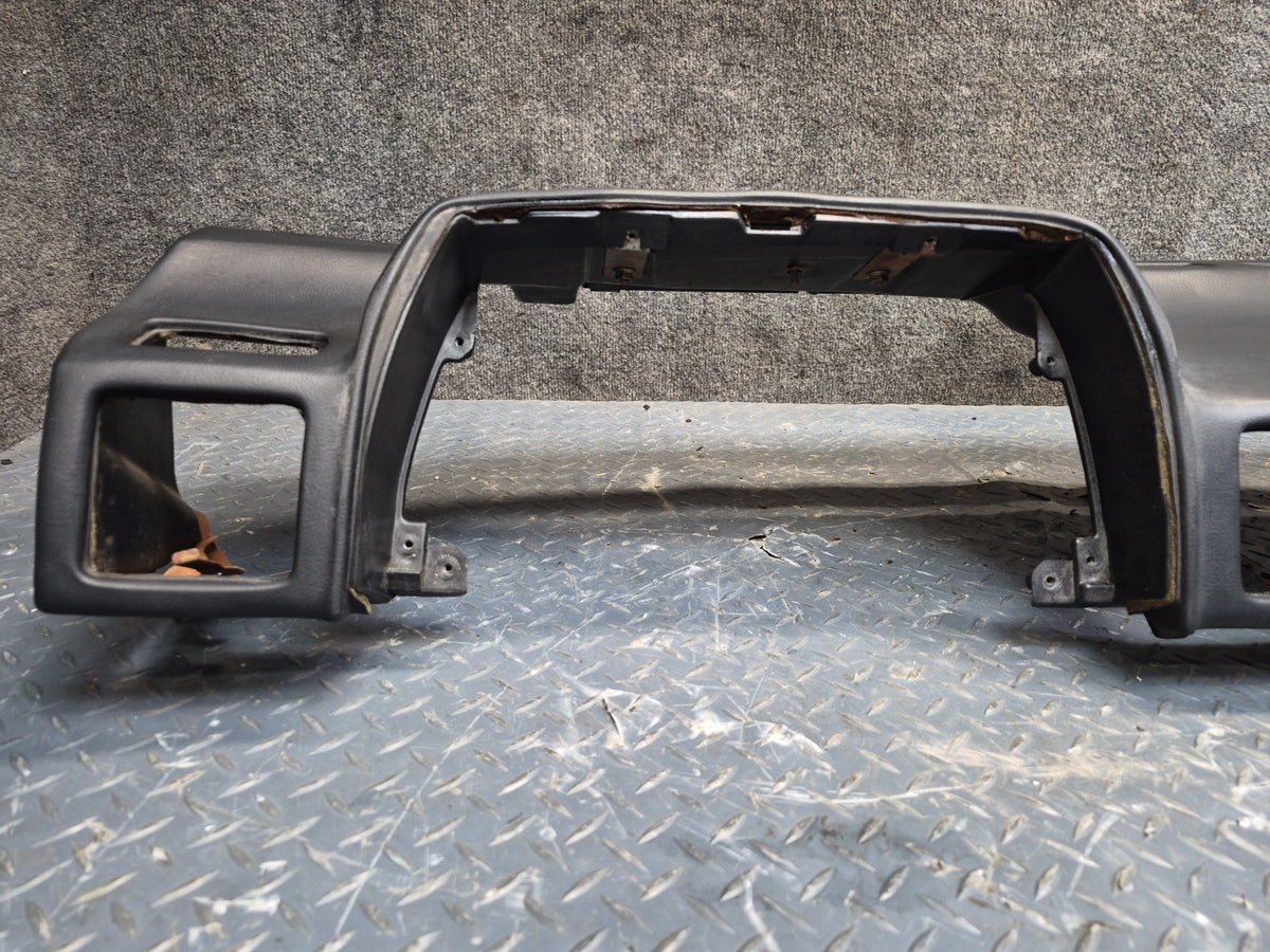82-85 Toyota Celica RA65 Dashboard Dash Intrument Trim Cover Panel Black