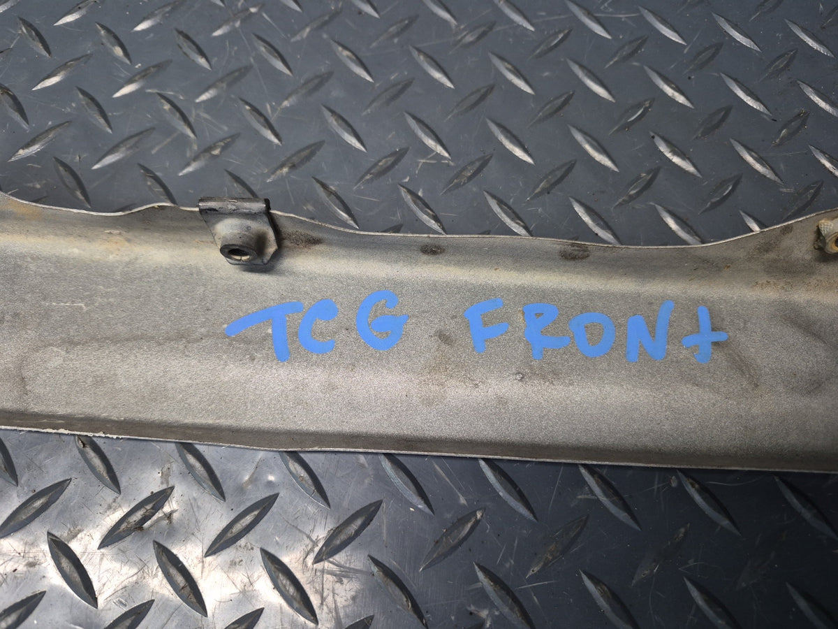 84-86 Toyota Cressida MX73 Front Bumper Lower Valance Panel Molding Damaged