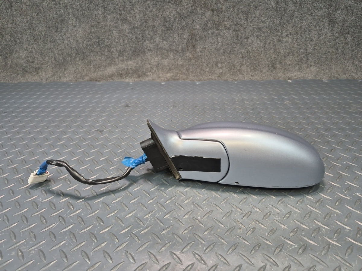 95-98 Lexus UZZ30L SC300 SC400 Left Door Side View Power Mirror Silver Damaged