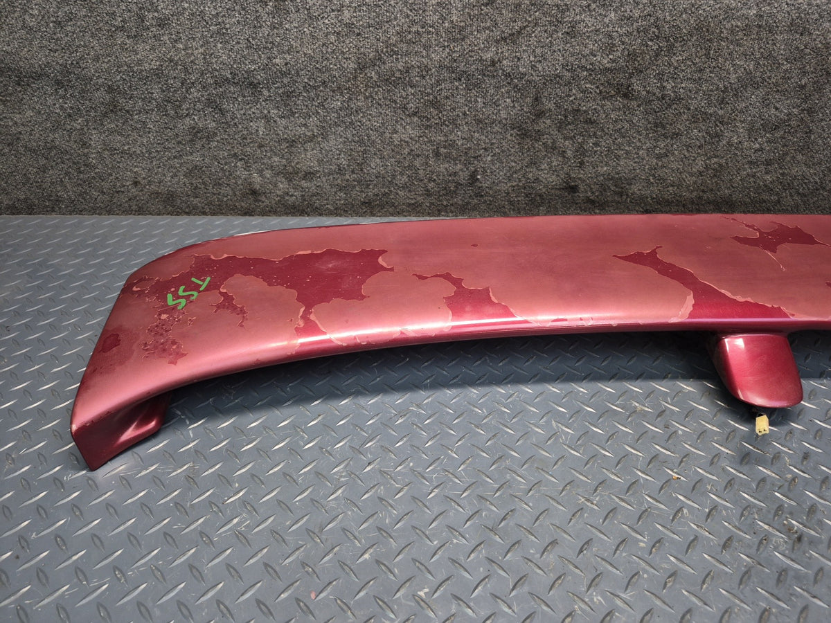 89-92 Toyota Supra MA71 MK3 Turbo Set of 3 Rear Trunk Lid Spoiler Molding Dmgd