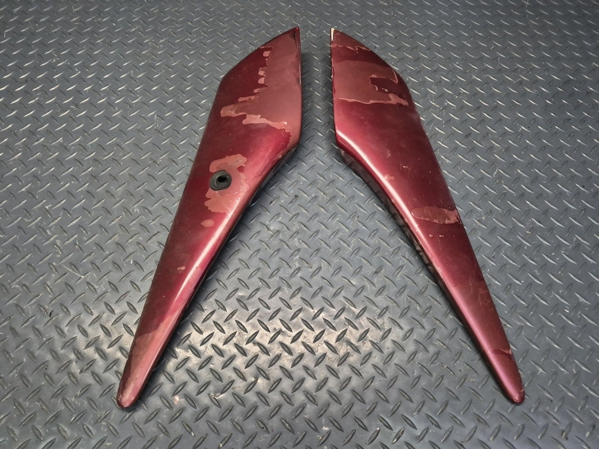 89-92 Toyota Supra MA71 MK3 Turbo Set of 3 Rear Trunk Lid Spoiler Molding Dmgd