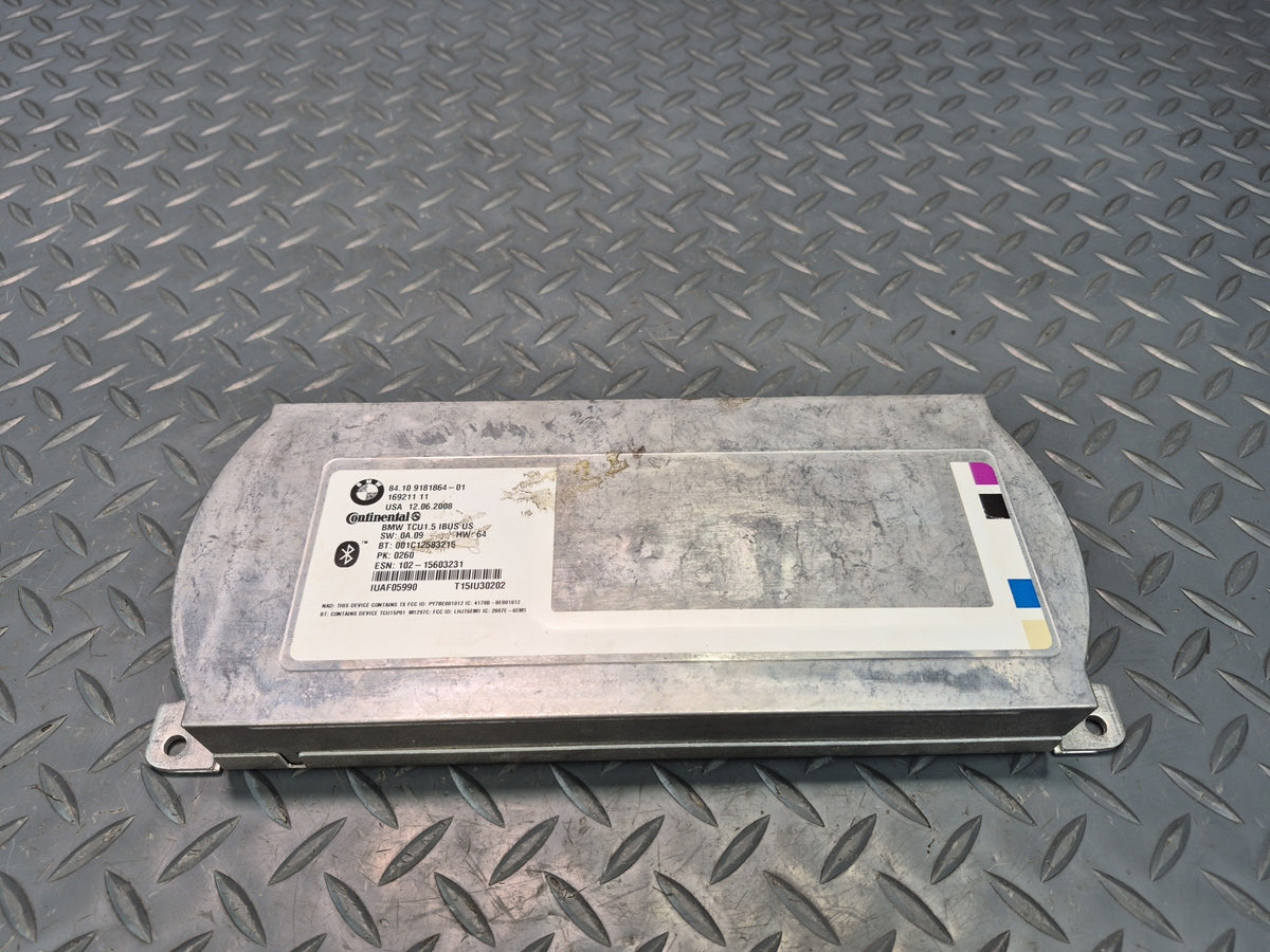 06-08 BMW E85 Z4 Bluetooth Telematics Control Module 9181864 OEM