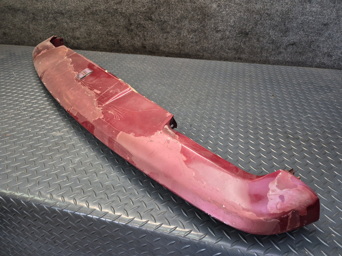 89-92 Toyota Supra MA71 MK3 Front Nose Header Trim Panel Cover RED Pearl OEM
