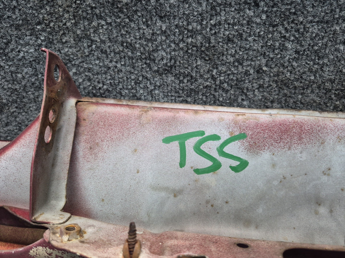 89-92 Toyota Supra MA71 MK3 Front Nose Header Trim Panel Cover RED Pearl OEM