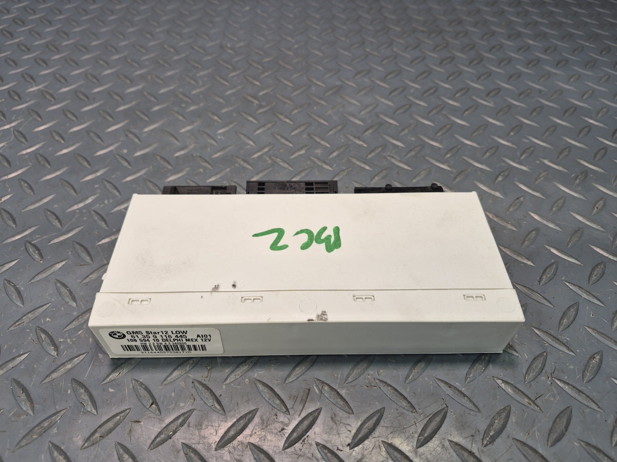 03-08 BMW E85 Z4 GM5 STAR12 Low Body Control Module BCM BCU 9116445 OEM