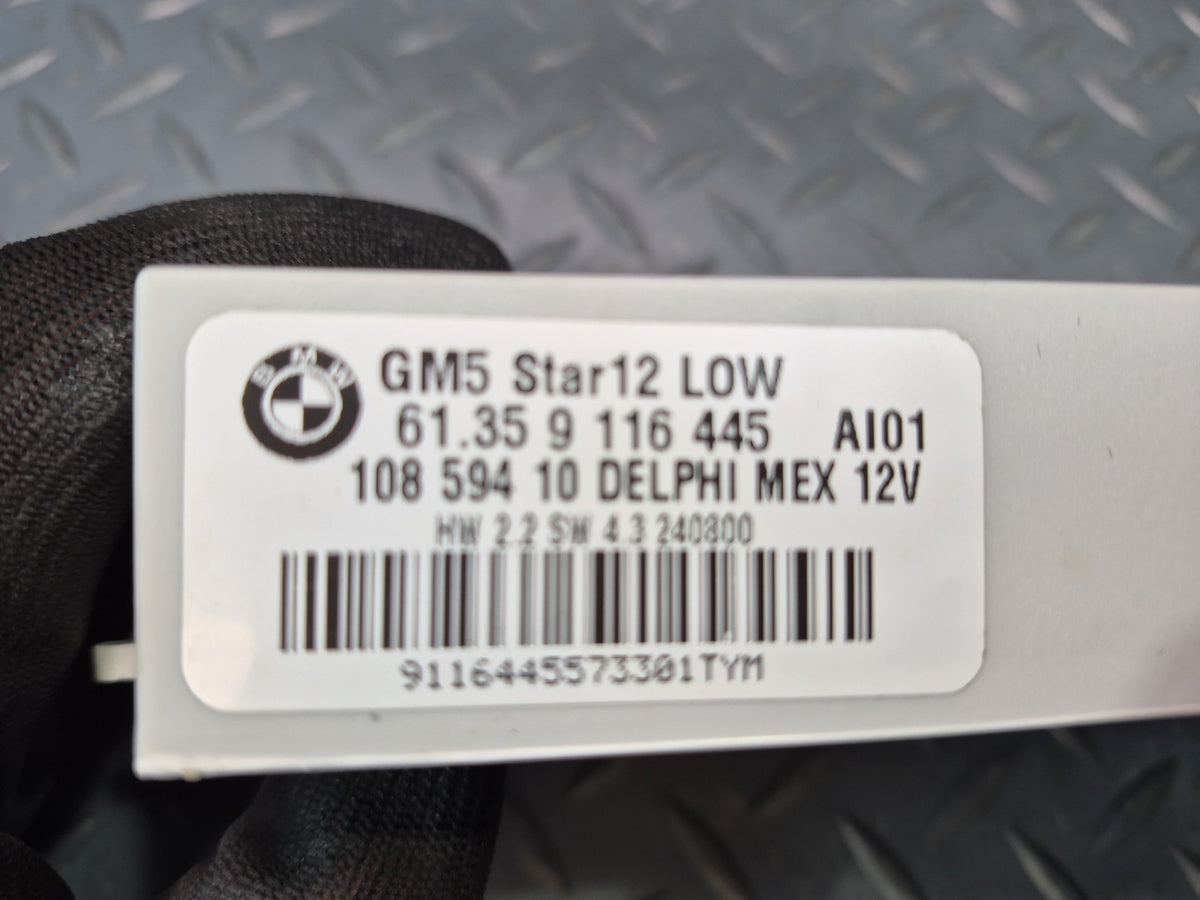 03-08 BMW E85 Z4 GM5 STAR12 Low Body Control Module BCM BCU 9116445 OEM