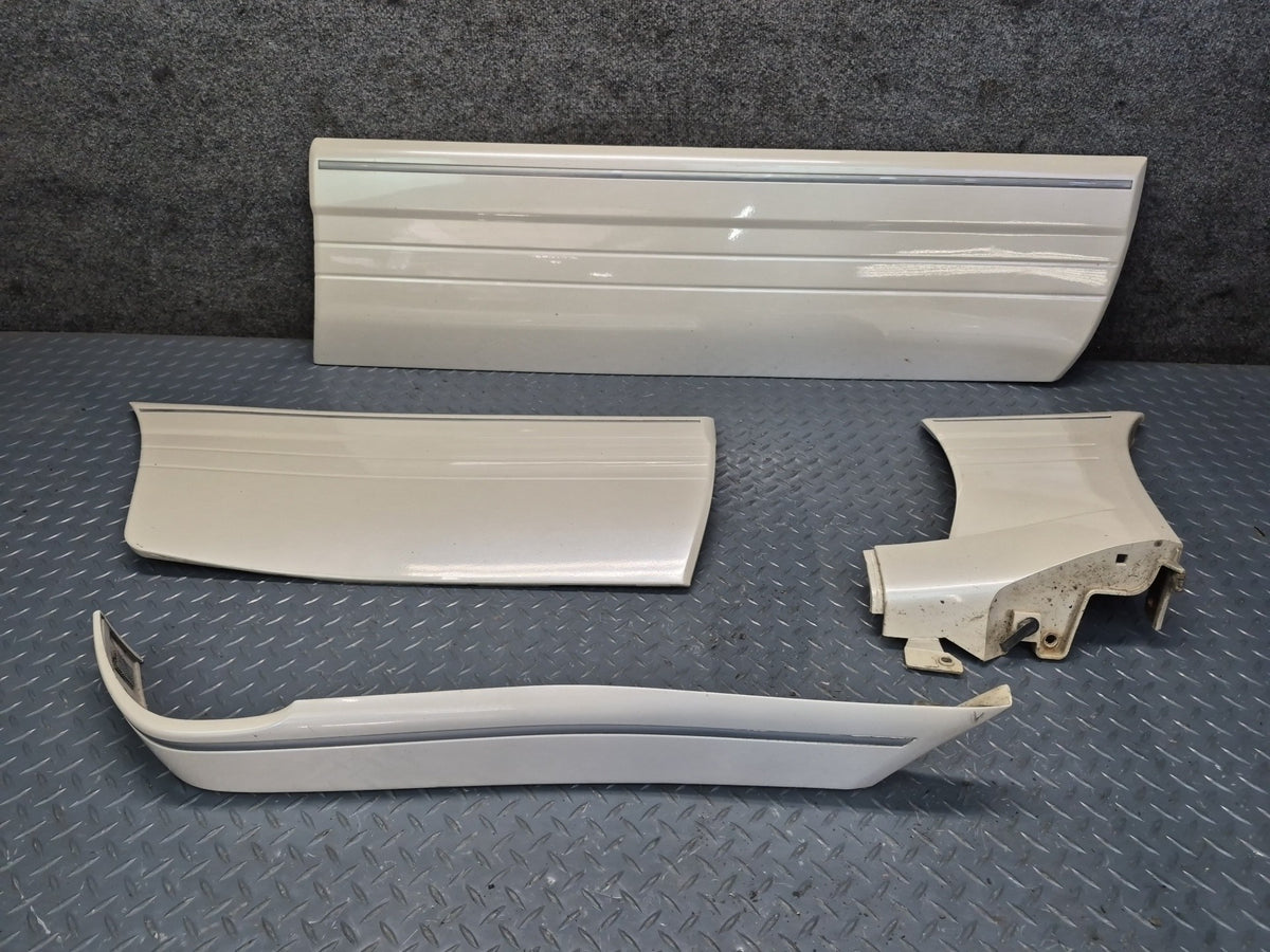 03-07 Lexus LX470 Front & Rear Right Door Fender Lower Trim Molding Set of 4