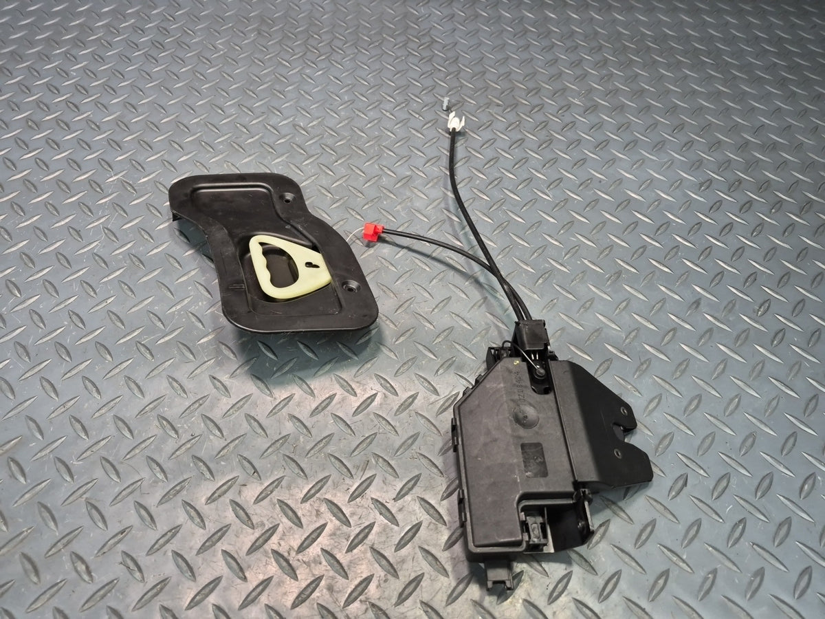 03-08 BMW E85 Z4 Rear Trunk Lock Latch Actuator w Recessed Handle OEM