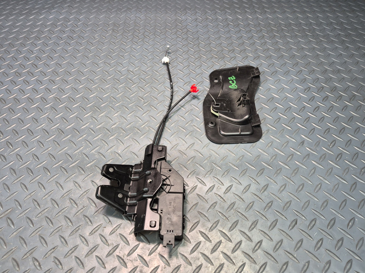 03-08 BMW E85 Z4 Rear Trunk Lock Latch Actuator w Recessed Handle OEM