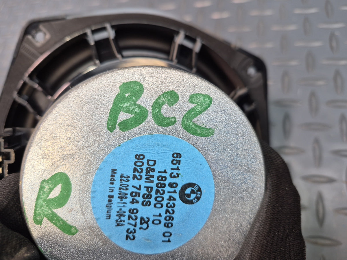 03-08 BMW E85 Z4 TOP Hi-fi Subwoofer Speaker 9143269 OEM