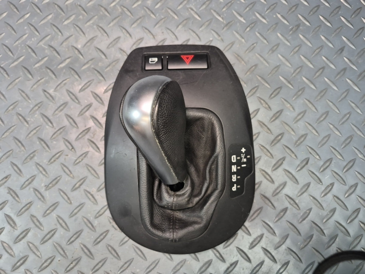 06-08 BMW E85 Z4 3.0L A/T Automatic Transmission Shifter Knob w Trim Panel OEM