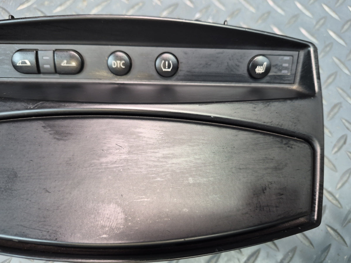 06-08 BMW E85 Z4 Roadster Dash Center Console Switch Control Panel OEM