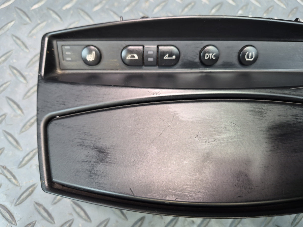 06-08 BMW E85 Z4 Roadster Dash Center Console Switch Control Panel OEM