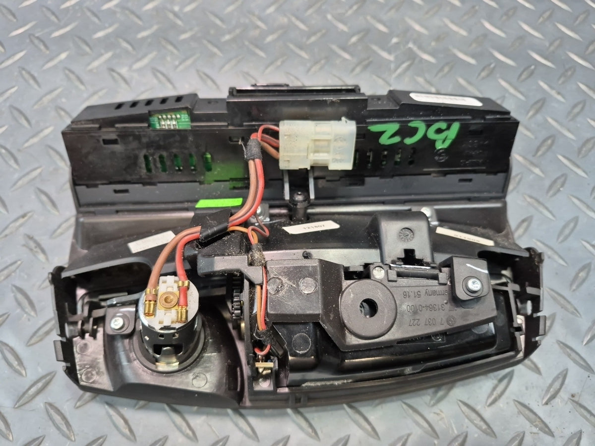 06-08 BMW E85 Z4 Roadster Dash Center Console Switch Control Panel OEM