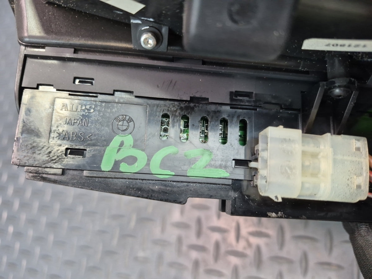 06-08 BMW E85 Z4 Roadster Dash Center Console Switch Control Panel OEM
