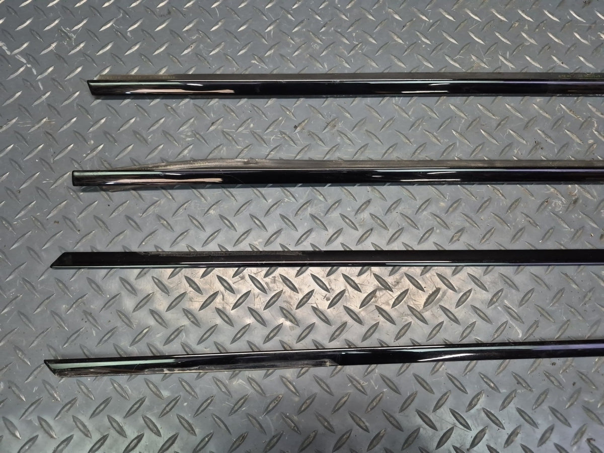 2008-2011 BMW E90 M3 Sedan High Gloss Shadowline Trim Molding Cover Panel Set