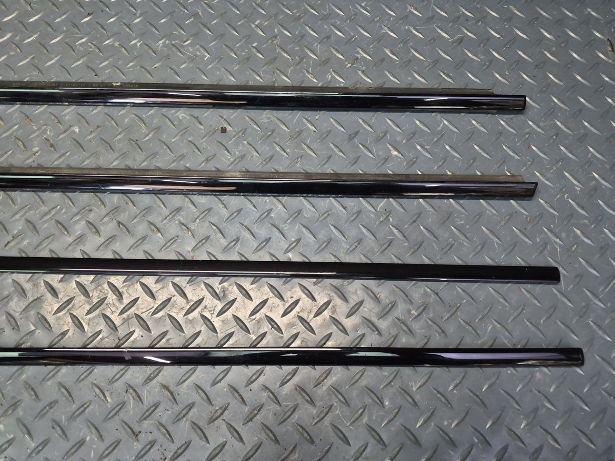 2008-2011 BMW E90 M3 Sedan High Gloss Shadowline Trim Molding Cover Panel Set