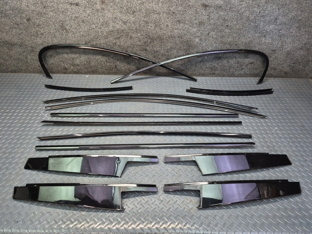 2012-2016 BMW F10 M5 High Gloss Shadow Line Trim Molding Cover Set
