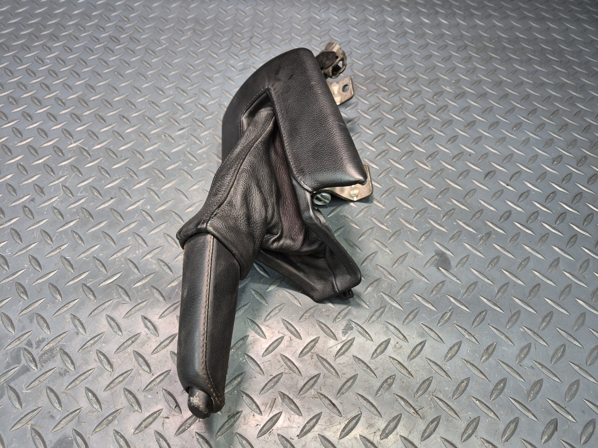 03-08 BMW E86 E85 Z4 Emergency Parking Handbrake Lever w Boot Cover OEM