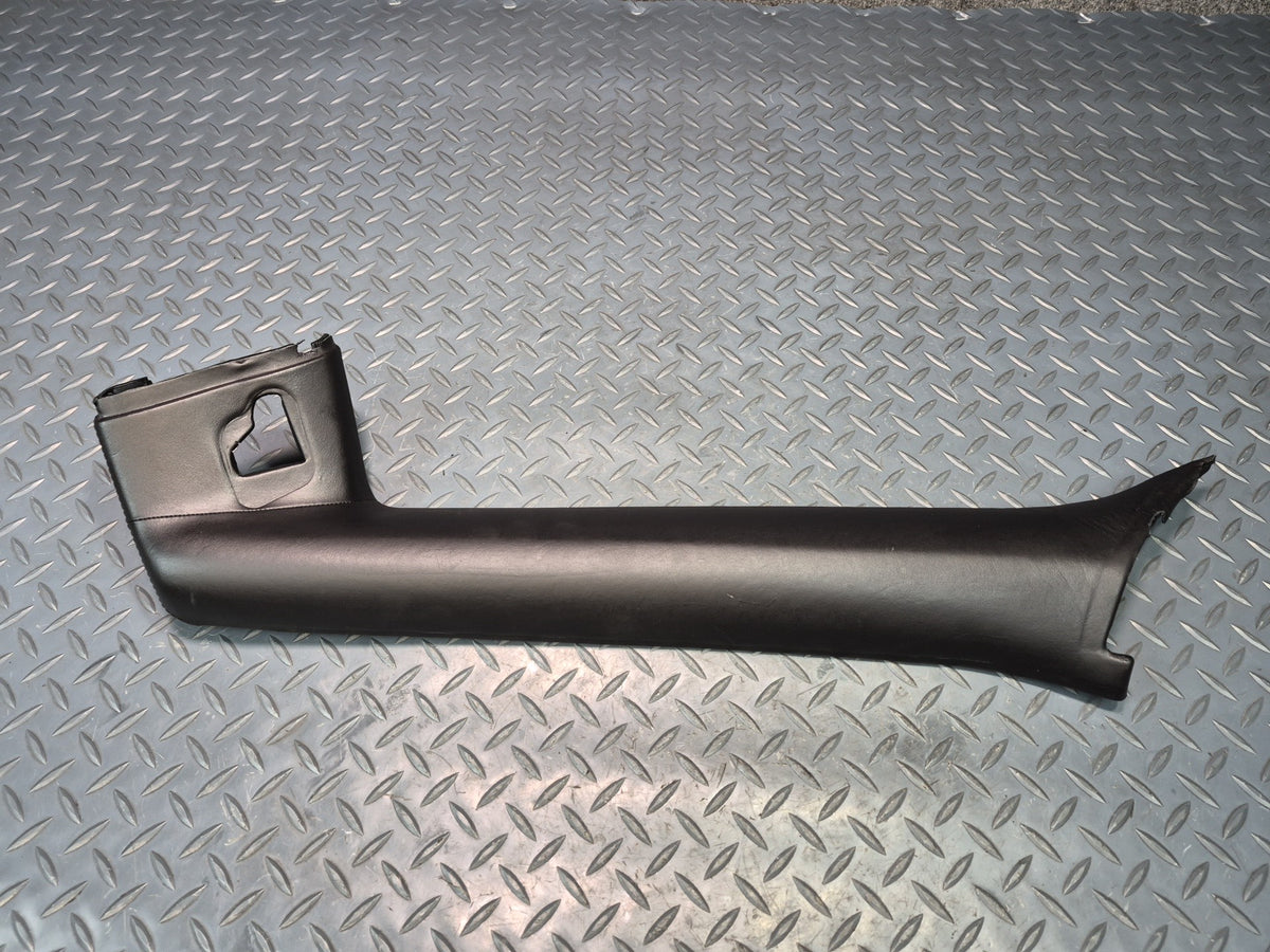 03-08 BMW E85 Z4 Roadster Front Left Interior A Pillar Leather Trim Panel OEM