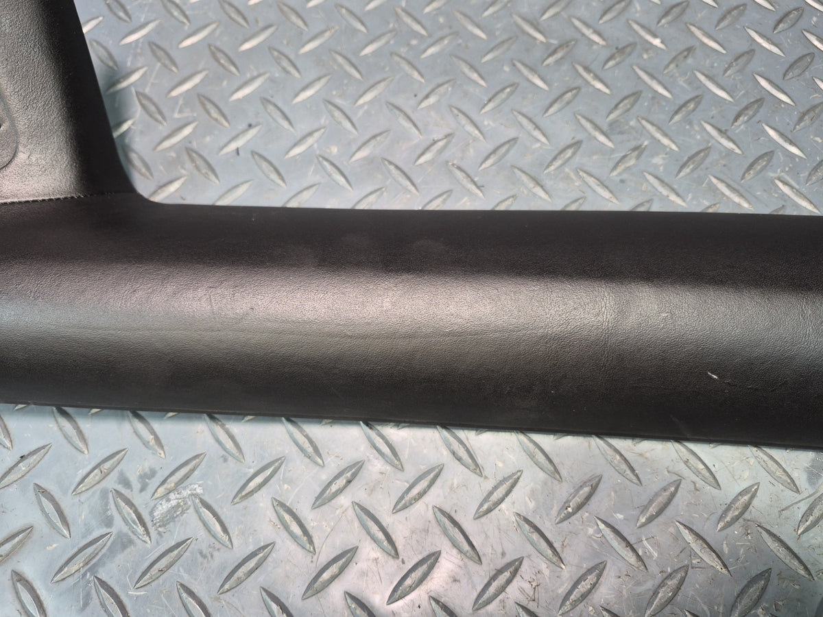 03-08 BMW E85 Z4 Roadster Front Left Interior A Pillar Leather Trim Panel OEM