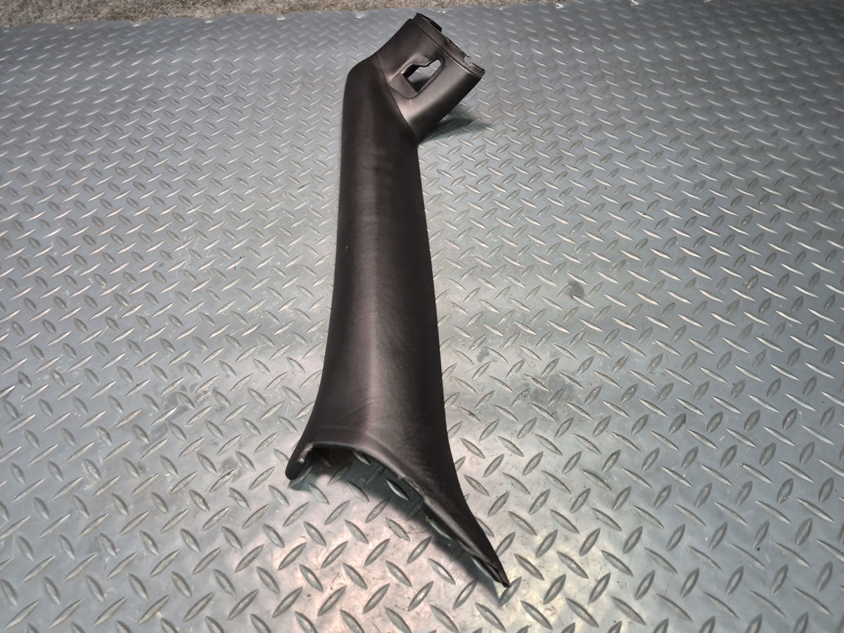 03-08 BMW E85 Z4 Roadster Front Left Interior A Pillar Leather Trim Panel OEM