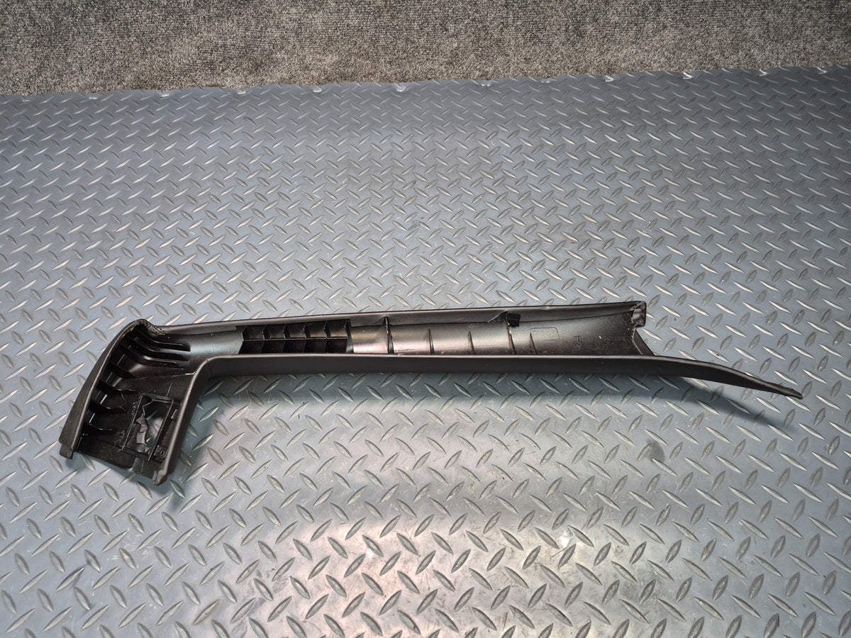 03-08 BMW E85 Z4 Roadster Front Left Interior A Pillar Leather Trim Panel OEM