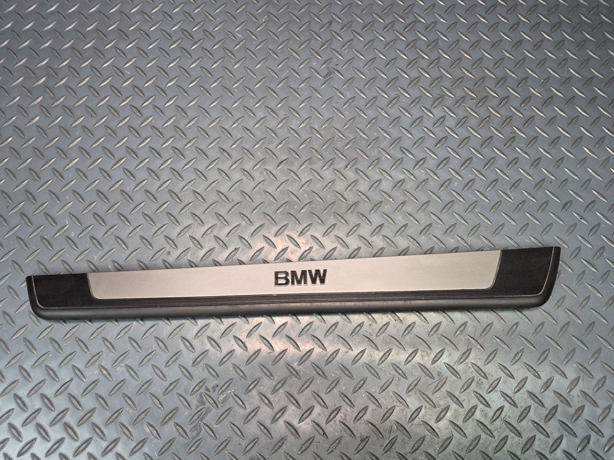 03-08 BMW E85 Z4 Set of 2 Left & Right Door Scuff Sill Plate Trim Panel OEM