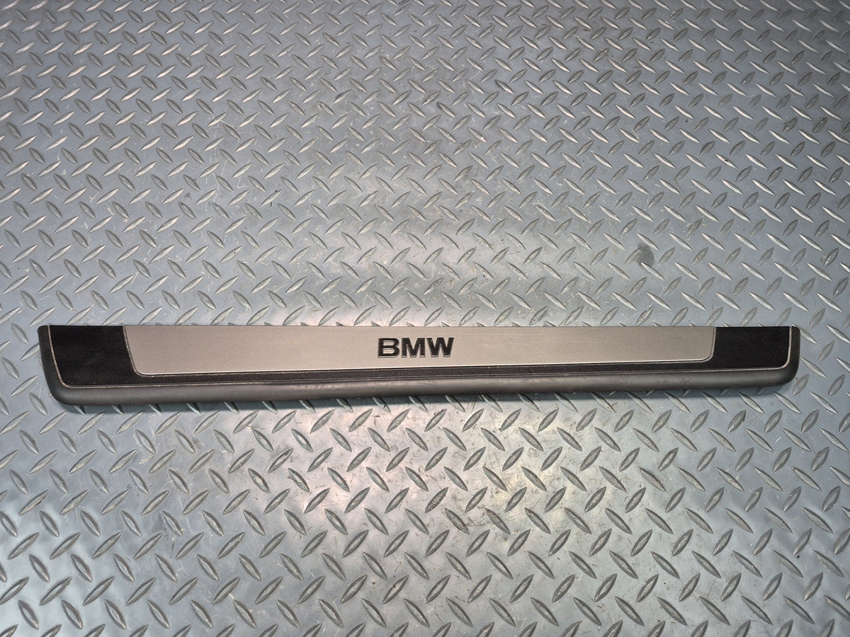 03-08 BMW E85 Z4 Set of 2 Left & Right Door Scuff Sill Plate Trim Panel OEM