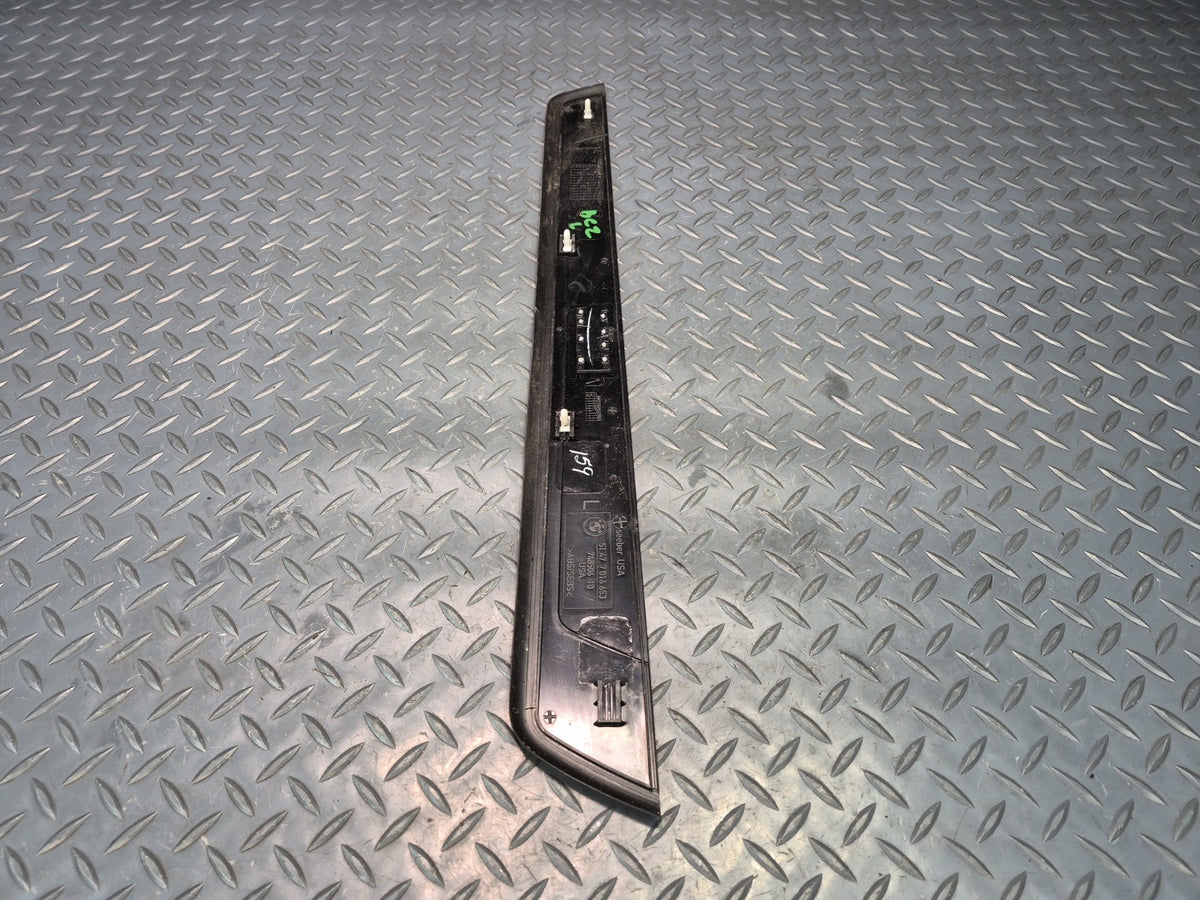 03-08 BMW E85 Z4 Set of 2 Left & Right Door Scuff Sill Plate Trim Panel OEM