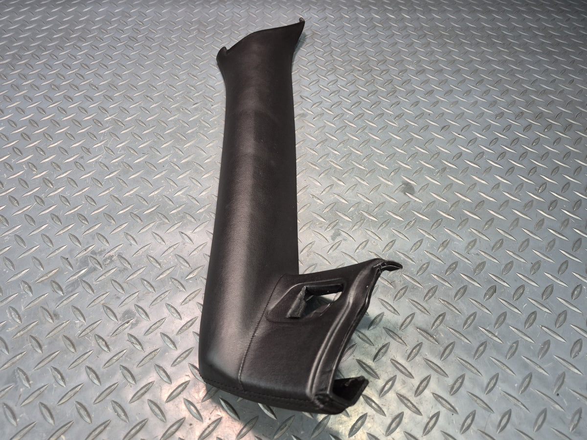 03-08 BMW E85 Z4 Roadster Front Right Interior A Pillar Leather Trim Panel OEM