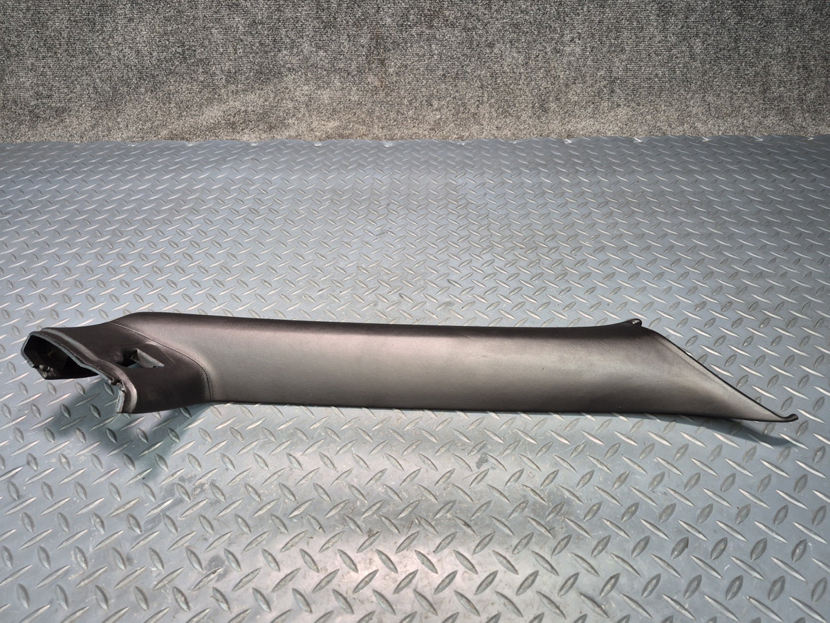 03-08 BMW E85 Z4 Roadster Front Right Interior A Pillar Leather Trim Panel OEM