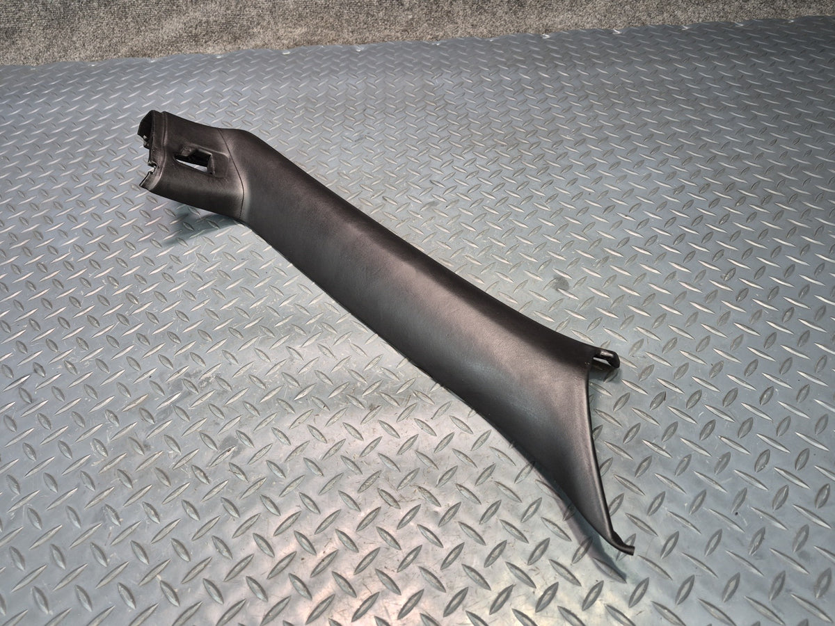 03-08 BMW E85 Z4 Roadster Front Right Interior A Pillar Leather Trim Panel OEM
