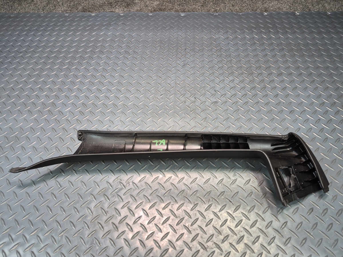 03-08 BMW E85 Z4 Roadster Front Right Interior A Pillar Leather Trim Panel OEM