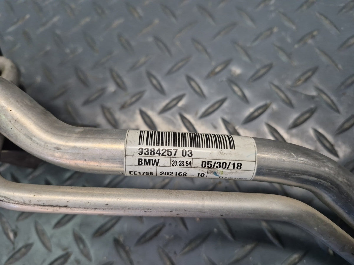 2014-2018 BMW F15 X5 N63 AWD A/C Air Condition  Hose Pipe Line Set of 2