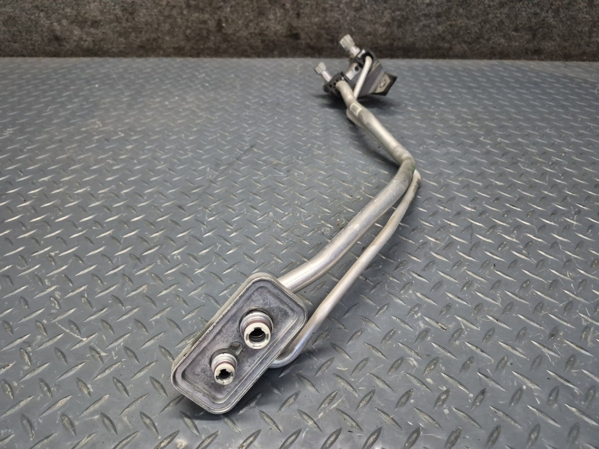 2014-2018 BMW F15 X5 N63 AWD A/C Air Condition  Hose Pipe Line Set of 2